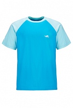 Голубая футболка O'Skal со светло-голубым рукавом для взрослых